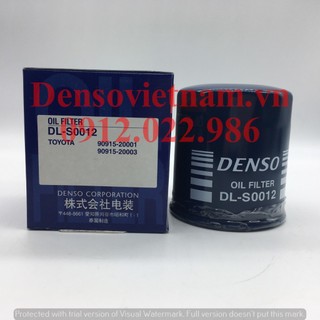 Lọc dầu nhớt Denso cho xe Toyota Innova, Fortuner, Hilux, Hiace...