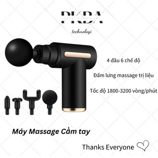 Máy massage cầm tay mini - đấm lưng , trị liệu cổ vai gáy PKBA