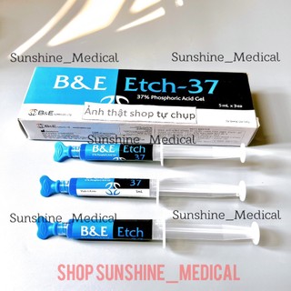 Etching BE hàn Quốc - Etching agent B&E ( axit phoSphotic 37%) B&E Etch-37 - tuýp 5ml