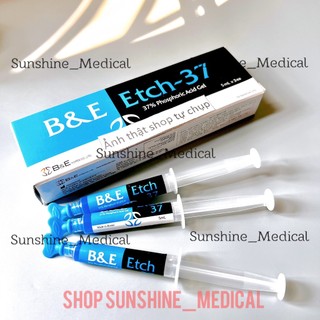 Etching BE hàn Quốc - Etching agent B&E ( axit phoSphotic 37%) B&E Etch-37 - tuýp 5ml