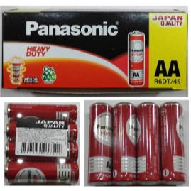 [Bán Sỉ]-Vỉ (4 Viên) Pin 2A Panasonic-Pin Tiểu AA