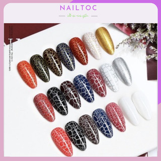 Sơn Gel Nứt AS Mã CR 15ml ( Trượt ảnh nền ngang qua xem hướng dẫn làm)