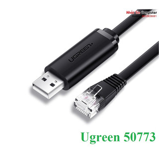 Cáp lập trình console usb to rj45 ftdi ugreen 50773 cao cấp