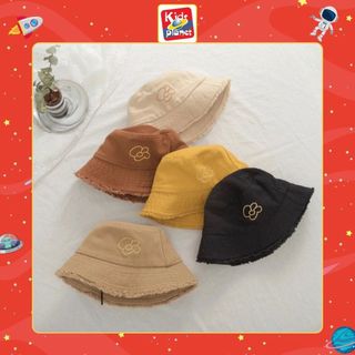 Mũ Vải Vành Rộng Chống Nắng & Tia UV Cho Bé Trai & Bé Gái (N00761)