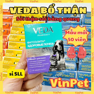 Hỗ trợ sỏi thận, sỏi bàng quang cho chó mèo VEDA - nhập Nga giá cực rẻ