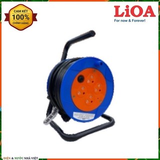 Ổ CẮM RULO LIOA QN15-2-15A ( 15A - 15m DÂY ) - Màu ngẫu nhiên