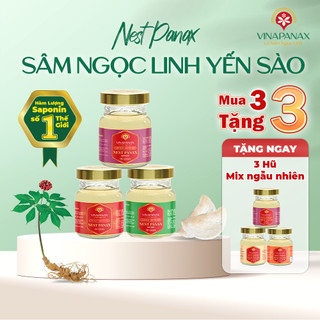  Hũ Sâm Ngọc Linh Yến sào Khánh Hòa 35% Nest Panax hỗ trợ ngủ ngon, bồi bổ cơ thể 70ml