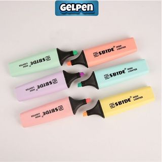 Bút dạ quang màu Pastel, bút đánh dấu highlight,nhiều màu marker dạ quang GelPen nhiều màu sắc