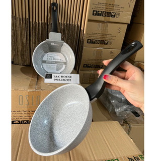 Chảo Chống Dính 5 Lớp Ecoramic Không Từ Chính Hãng 18cm Sâu Lòng