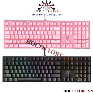 Bàn phím cơ gaming dareu ek810 multi led brown/blue/red switch l hoco store pc