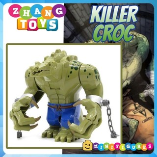 Đồ chơi Xếp hình Killer Croc Crocodile trong người dơi Batman Minifigures Pogo PG1865 LeLe D173