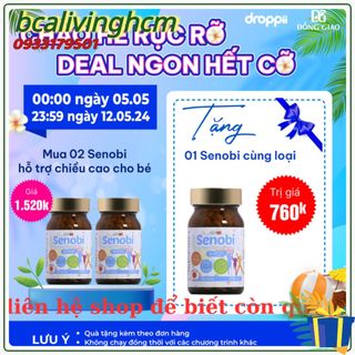 Senobi tăng chiều cao cho trẻ em từ nhật bản tăng hấp thu Canxi, phát triển chiều cao,cho trẻ nhỏ và tuổi dậy thì