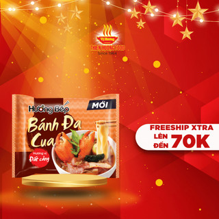 Thùng 30 gói Bánh Đa Cua Hương Bếp 60gr/gói