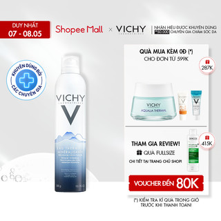 Nước khoáng dưỡng da Vichy Mineralizing Thermal Water 300ml