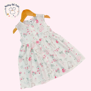 |10-37kg| Đầm sát nách tole lanh cho bé.Tiệm đồ tole-Anthy đồ tole