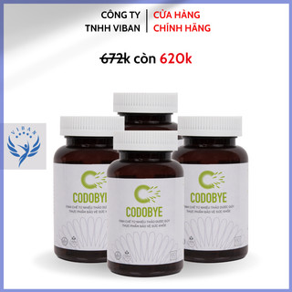 Combo 4 hộp CODOBYE viên uống ngừa mụn an toàn (Hộp 60viên)
