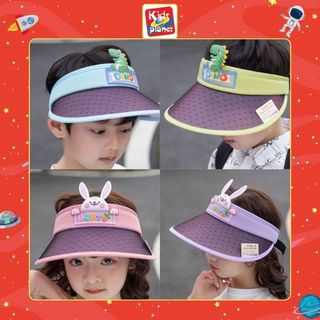 Mũ lưỡi trai che nắng in hoạ tiết hoạ hình cho bé & bé gái (1-13 tuổi) N01132