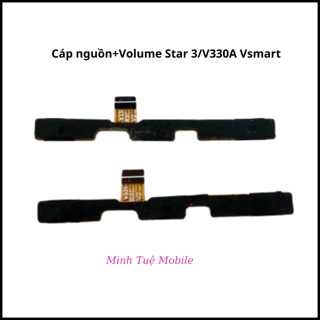Cáp nguồn+ volume vsmart star 3/v330a