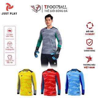 Bộ quần áo thủ môn justplay fly-hi 2 vải thun lạnh mềm mại, thoáng khí tốt