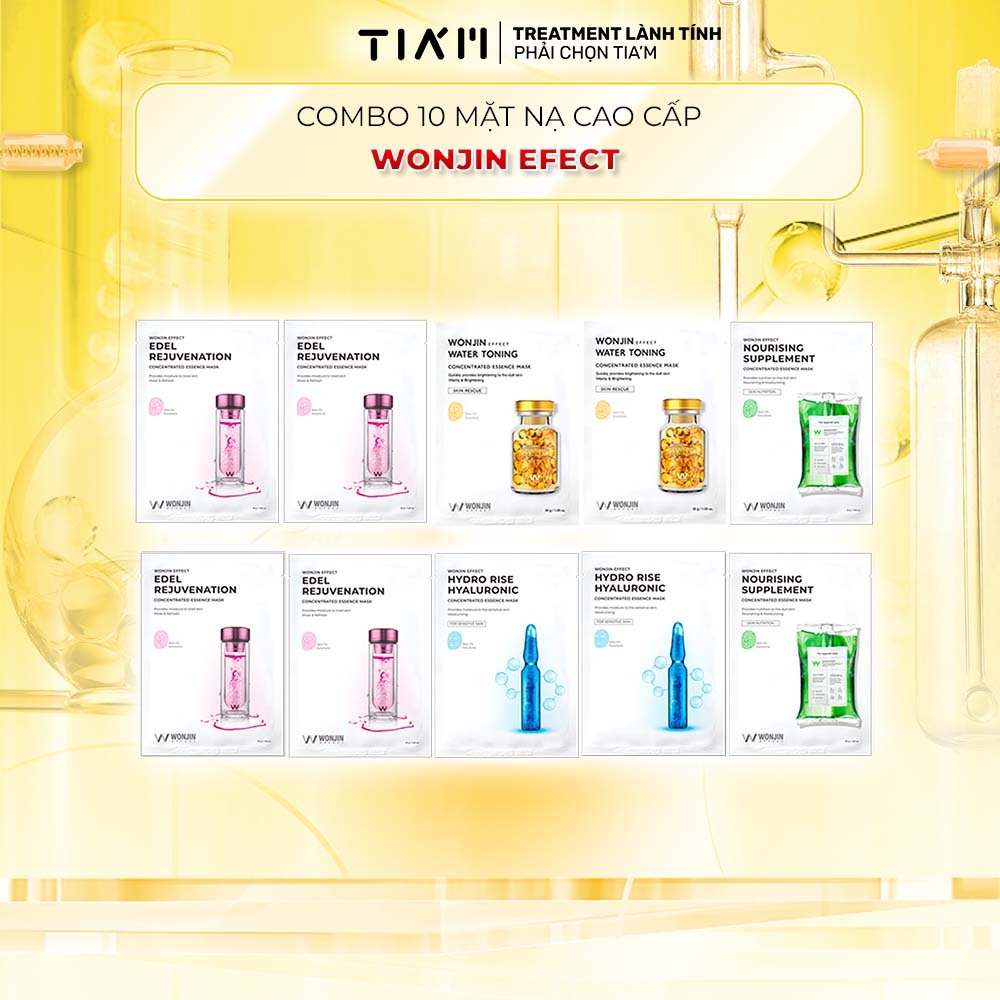 Combo 10 Mặt Nạ WonJin Effect 30g x10