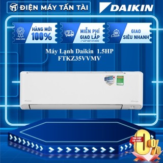Ftkz35vvmv - miễn phí công lắp đặt - máy lạnh daikin ftkz35vvmv 1.5hp - bảo hành chính hãng