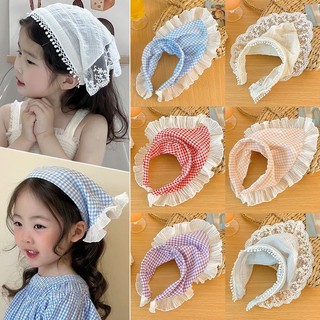 Khăn băng đô banada trùm đầu tam giác chống nắng phong cách thời trang