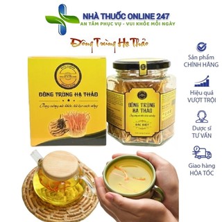 Đông trùng hạ thảo sấy thăng hoa cao cấp, nấm đông trùng hạ thảo, đông trùng hạ thảo khô sản phẩm Viện Hàn Lâm