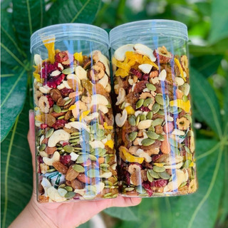 Granola Siêu Hạt Ngũ Cốc - Ngũ cốc Ăn Liền - Giảm Cân Không Đường