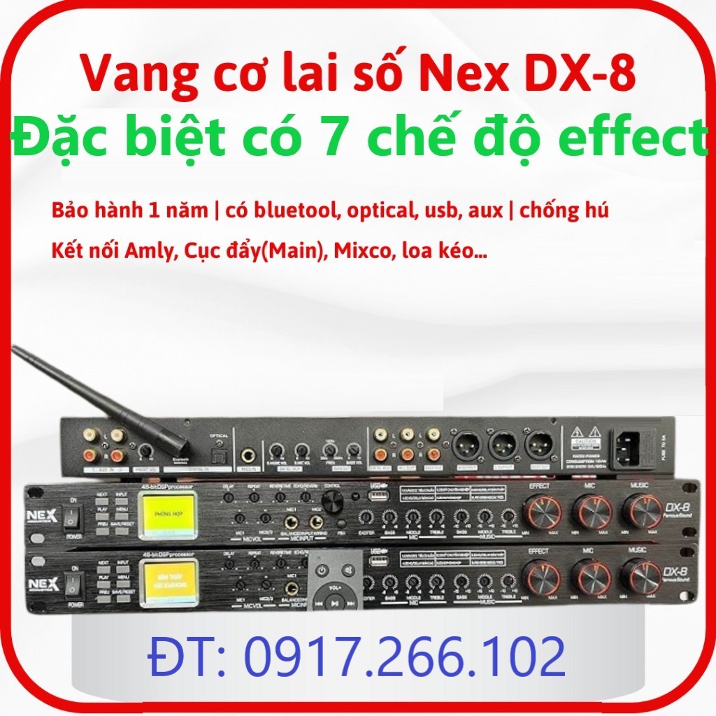 Vang cơ NEX DX.8 - Vang cơ thế hệ mới năm 2024 - Hàng chuẩn bảo hành 12 tháng