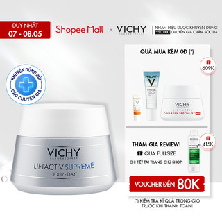 Kem dưỡng ngăn ngừa dấu hiệu lão hóa, làm săn da (ban ngày) Vichy Liftactiv Supreme Day