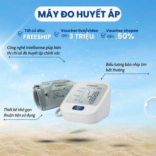 Máy đo huyết áp Omron Hem 7120 màu trắng nội đia Nhật
