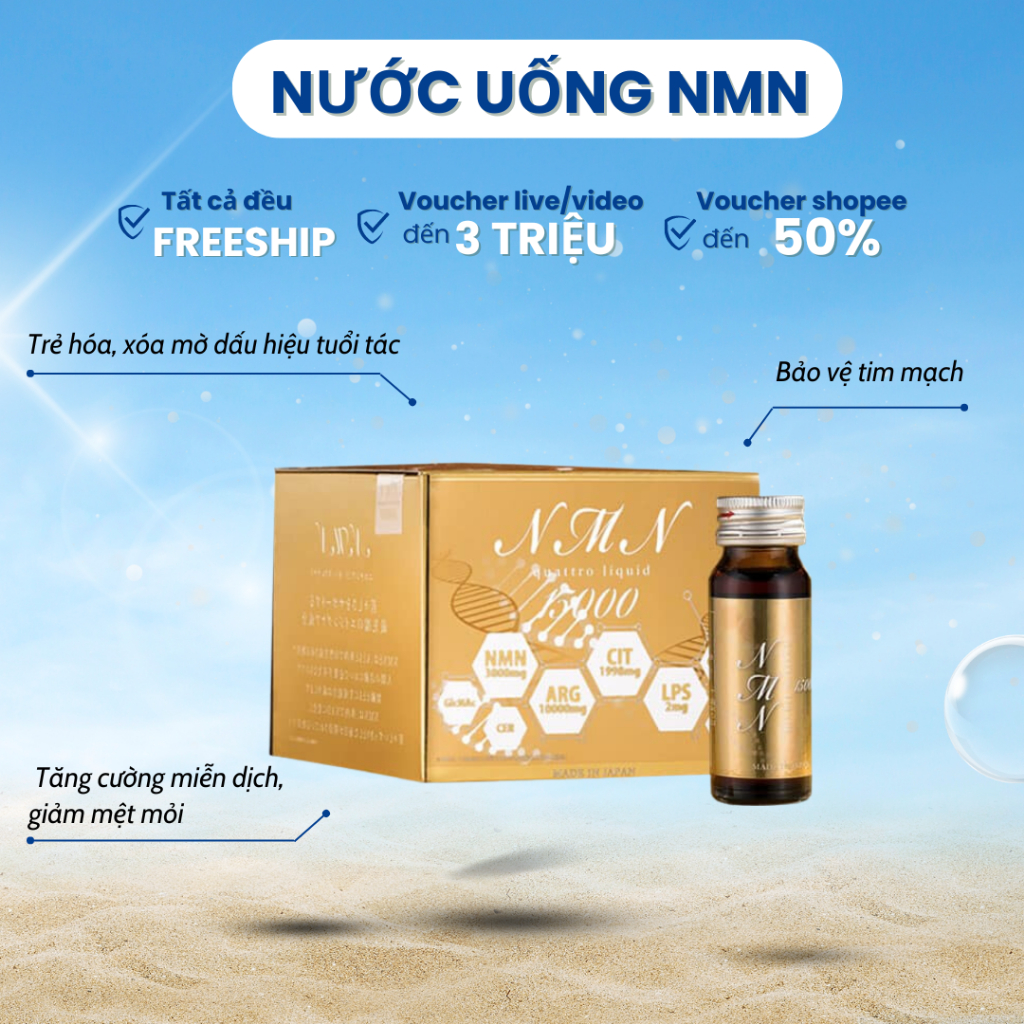 Nước Uống Collagen NMN + Arg Liquid 15000