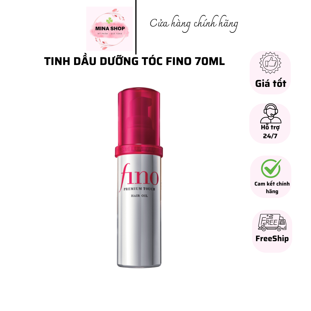 Dầu Dưỡng Tóc Cao Cấp, Cải Thiện Tóc Hư Tổn Fino Premium Touch Hair Oil B 70ml