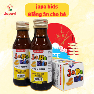 Siro ăn ngon Japa kids orihiro lọ 100ml cải thiện tầm vóc cho bé hỗ trợ biếng ăn tăng cân