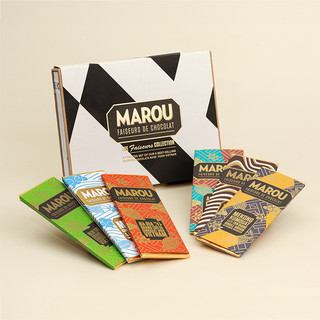 Bộ sưu tập socola thủ công hảo hạng, the faiseurs collection, best-selling chocolate bar gift box - marou