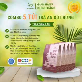  Trà An Gút Hưng - Thải axit uric, giảm cơn đau, nhức mỏi do gút, thoái hóa, viêm khớp 25 Túi Lọc 125g