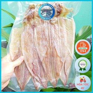 Khô Mực Bầu Câu [Loại 1] Mình Dày, Thịt Ngọt VIP - Mực Khô Bầu Lớn Size 10 - 15 Con/1kg [Hỏa Tốc]