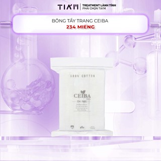 Bông Tẩy Trang Ceiba Tree Siêu Mềm Mịn Không Xơ Bông 234 miếng