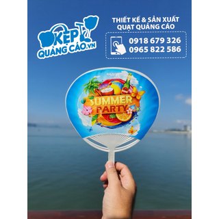 Quạt  nhựa cầm tay, quạt cầm tay, nan quạt, phôi quạt (giao ngẫu nhiên) - CÓ NHẬN IN THEO YÊU CẦU