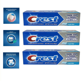 [Hàng Mỹ] Kem đánh răng Crest Baking Soda & Peroxide Whitening 68g