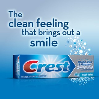 Kem đánh răng Crest Baking Soda & Peroxide Whitening 68g