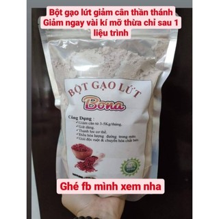 bột gạo lứt rang củi giảm cân nguyên chất 100%