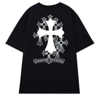 Áo thun Chrome Hearts thánh giá cao cấp 100% cotton co dãn, áo phông Unisex nam nữ cá tính đường phố