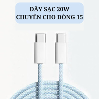 Dây sạc nhanh PD 20W Type C to Type C 15 Type C to L dành cho các dòng X XS 12 13 14