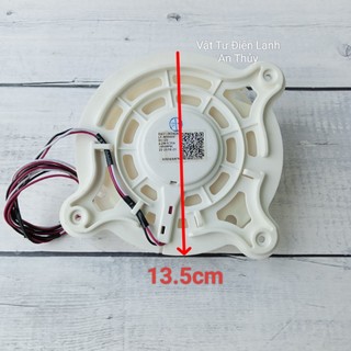 Quạt tủ lạnh samsung 12v 3 dây kích thước 13.5cm side by side da31 - 00342a