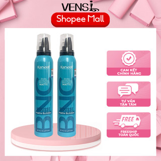 Gel Bọt tạo kiểu tóc, mousse bọt giữ nếp xoăn hippie, xoăn xù mì, xoăn lơi Karseell 200ml