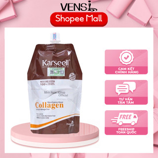 Kem ủ tóc phục hồi siêu mượt Collagen KARSEELL chính hãng dạng túi 500ml