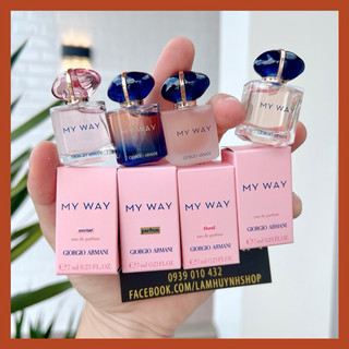 Nước hoa mini nữ my way edp - floral - nectar - parfum 7ml