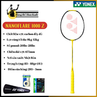 [Pre-sale] Vợt cầu lông YONEX-NANOFLARE 1000 Z dự ứng lực 11kg vợt carbon siêu bền - phù hợp mọi gọn gàng tuổi