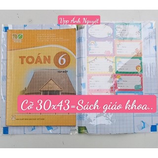 Bọc sách vở Decal cho học sinh các cấp